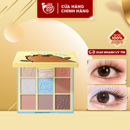 Bảng Phấn Mắt 9 Ô Màu Colorkey Orange Capybara Nine Shades Eyeshadow Palette 13.5g