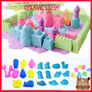 Combo 3kg Kinetic Sand + 1 Mold Set + Large Float Legaxi KS45 flexible sand kinetic sand