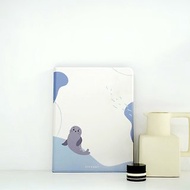 【FITZORY】動物園療癒系色塊 海豹 | iPad殼