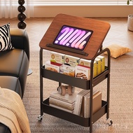 High Moving Bedside Trolley Living Room Coffee Table Table Snack Side Table Cabinet Coffee Table Sof