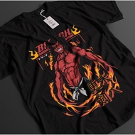 Bleach Anime Shirt Zaraki Kenpachi Tshirt Ichigo Bankai T-Shirt Aizen Unisex Tee