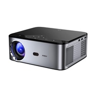 GOOJODOQ New touch screen Projector 4K 2023 WiFi projector  4k projector portable projector โปรเจคเตอร์  Android iOS wiFi HDMI projector portable double speaker Bluetooth เชื่อมต่อมือถือ คอมพิวเตอร์ iPad PS4 PS5