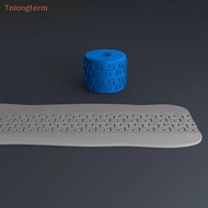 Tolongterm> Clay Stamp Roller Geometric Flower Patterns Relief Rolling Tool Ceramic Clay Texture Whe
