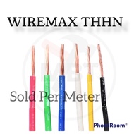 WIREMAX THHN/THWN STRANDED WIRE 14/7(2.0mm) 12/7(3.5mm) ASSORTED COLOR (SOLD PER METER)