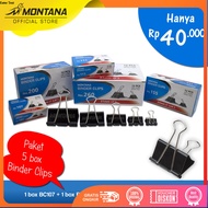 MONTANA BINDER CLIP PACKAGE!!! 1 Dozen MTBC-260 + 1 Dozen MTBC-200 + 1 Dozen MTBC-155 + 1 Dozen MTBC