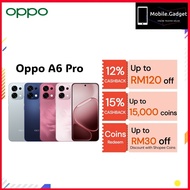 OPPO A6 Pro 5G [16GB*(8+8)GB RAM 256GB ROM]  - Original OPPO Malaysia