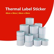 Thermal Label Sticker 40x20mm