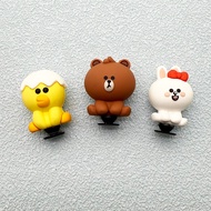 3D Jibbitz 3D Bear Shoe Buckle Linefriends Cave Shoe Accessories