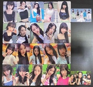 Le sserafim lesserafim unforgiven japan photo card 小卡 sakura chaewon yunjin kazuha eunchae