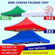 【L】Canvas Only 10' x 10' and 8' x 8' Roof Night Market Canopy Top Canvas Only Fabric Canopy Tent Com