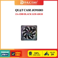JONSBO ZA-120B BLACK LED ARGB case fan