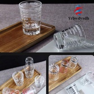 YRBWDYZDH Shot Glass Measuring Cup, Espresso Essentials 60ml Espresso Shot Glass, Accessories Heat Resistant Universal Measuring Shot Glass