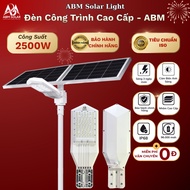 [2500W] ABMSOLAR Solar High Power Project Light, Solid Aluminum Shell, Lighting Area 450m2