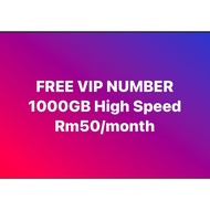 VIP NUMBER ONEXOX 1000GB Xox SimKad Vip Nombor FREE VIP NUMBER NOMBOR CANTIK