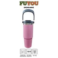 FUYOU Tumbloo Pink - Stainless Steel Tumbler 890 ML