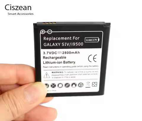1x 2800mAh EB485760LU B600BC /E Replacement Li-ion Battery For Samsung Galaxy S4 SIV i9500 i9505 i95