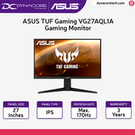 ASUS TUF Gaming VG27AQL1A Gaming Monitor – 27 inch WQHD (2560x1440), 2K IPS, 170Hz (above 144Hz),G-Sync compatible, HDR