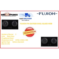 FUJIOH FH-GS7020 SVGL 2 BURNERS GAS HOB WITH 1 DOUBLE INNER FLAME BURNER