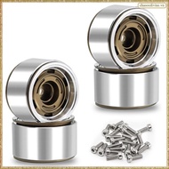 [K O G X] RC Car 1.0" Tire Hub Kit for 1/18 TRX4M SCX24 FCX24 Wheel Rims RC Car Upgrade Accessories