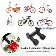 Quick Release Bike Pedal Holder Adapter for Brompton Folding Bike MKS Aceoffi AU [countless.sg]