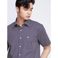 John Langford Short Sleeve Shirt Model 014-532-17 Blue