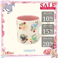 Ly Cốc/Love Mug - Frill Heart Flowers