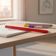 Slim Silicone Cover for Apple Pencil Pro & Gen 2 - Non-Slip, Impact-Resistant Design with Symbol Emb