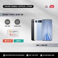 TECNO Pova Slim 5G | 8GB + 256GB | 5,160mAh Battery | 45W Fast Charging