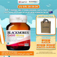 Viên Uống Bổ Tim Hỗ Trợ Sức Khỏe Blackmores CoQ10 150mg Lọ 30 Viên