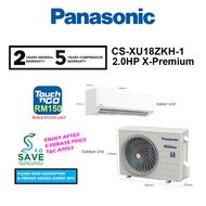 (SAVE 4.0) Panasonic 2.0hp X-Premium CS-XU18ZKH-1 Air Cond Inverter Air Conditioner CSXU18ZKH Penghawa Dingin (FREE TNG)