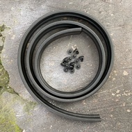 MESIN Seal Headlamp Cover To Hood Rubber Hood Front Upper Row 1 Replacement TOYOTA Corolla AE100 AE1