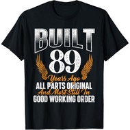 Created 89 Years Ago 89th Anniversary Birthday T-Shirt