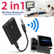 [In Stock]Original Bluetooth 5.0 Transmitter & Receiver A2DP Audio 3.5mm Jack Aux bluetooth Adapter 