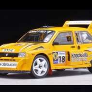 Sun Star 1/18 MG Metro 6R4 WRC2010 Rally Car Alloy Car Model
