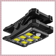 (WBNC) Solar Charging Garden Clamp Light Garden Clamp Light Solar Motion Sensor Light Balcony Yard W