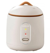 SMARTHOME หม้อหุงข้าวมินิ 0.6 ลิตร รุ่น SRC0603 (ครีม/ดำ) กำลังไฟ 200W หม้อหุงข้าวขนาดเล็ก Rice cook