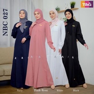 Gamis Nibras NBC 027 (Navy, Pink Rose, White, Black) NBC 27