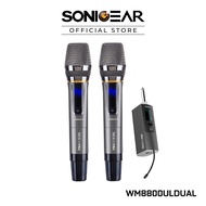 SonicGear WM 8800UL Dual Professional UHF Wireless Microphone | 50m Transmission Distance