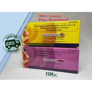 Generic Name Paracetamol/ Phenylpropanolamine hydrochloride/ Chlorphenamine maleate 100S 1BOX SyMd3x