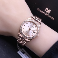 Jam Tangan Wanita Seven Minute Analog 373 Fashion Original