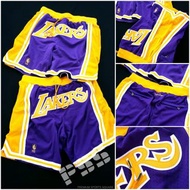 Just Don Lakers Shorts  湖人紫金復古球褲