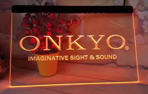 Onkyo Display New Neon Light Sign Vintage Home Decor Crafts
