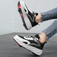 AiMoGe | Trending on TikTok Eight-Wheel Mens and Womens Kids Adult Heelys the Skating Shoes Skates A