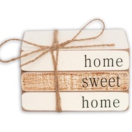 Susunan Kayu Gaya Rumah Ladang - Himpunan Home Sweet Home, Hiasan Dulang Bertingkat, Hiasan Rumah, S