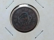 146 日本錢幣 銅幣 0.5錢 半錢 明治16 17 18年 共3枚