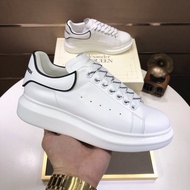 Big Sale Alexander McQueen Luxury Men Women Casual White Shoes Sneakers 7nvc