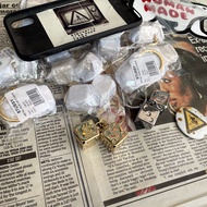 Ready Stock STUSSY STUSSY 20SS metal dice keychain Golden dice keychain Pendant