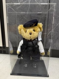 HONG KONG POLICE FORCE 香港警察 衝鋒隊 EU 熊公仔 泰迪熊 （警察畢業公仔）