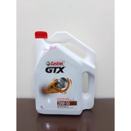 Castrol GTX 20W-50 4Liter Premium Engine Oil for Cars
