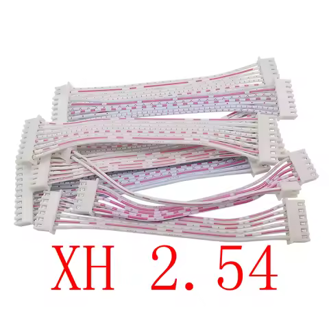 5Pcs XH2.54 Female to Female Cable Connector JST XH 2.54mm 2P/3/4/5/6/7/8/9/10/11/12 Pin Female Plug